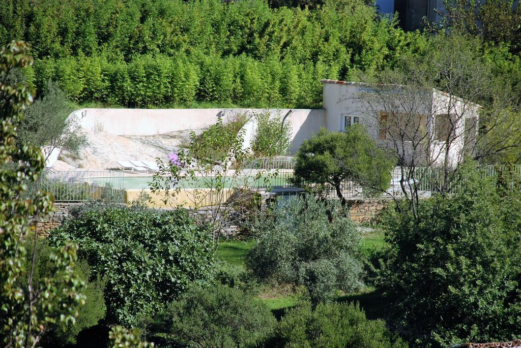 לינה וארוחת בוקר Rousson  Les Jardins Du Mas Evesque מראה חיצוני תמונה